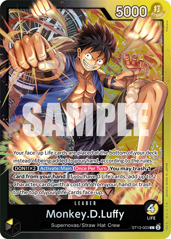 Líder Monkey.D.Luffy